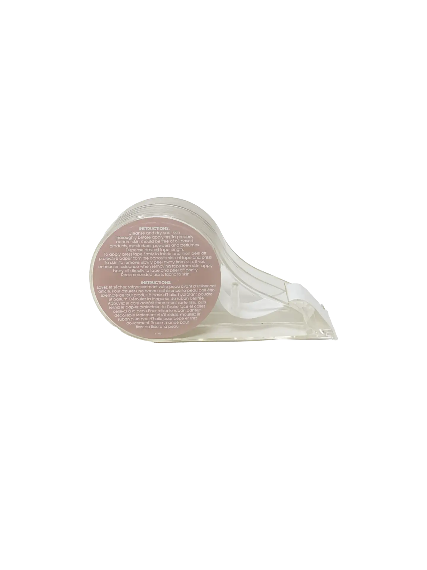 Silks Fashion Tape 49028A detail back transparent