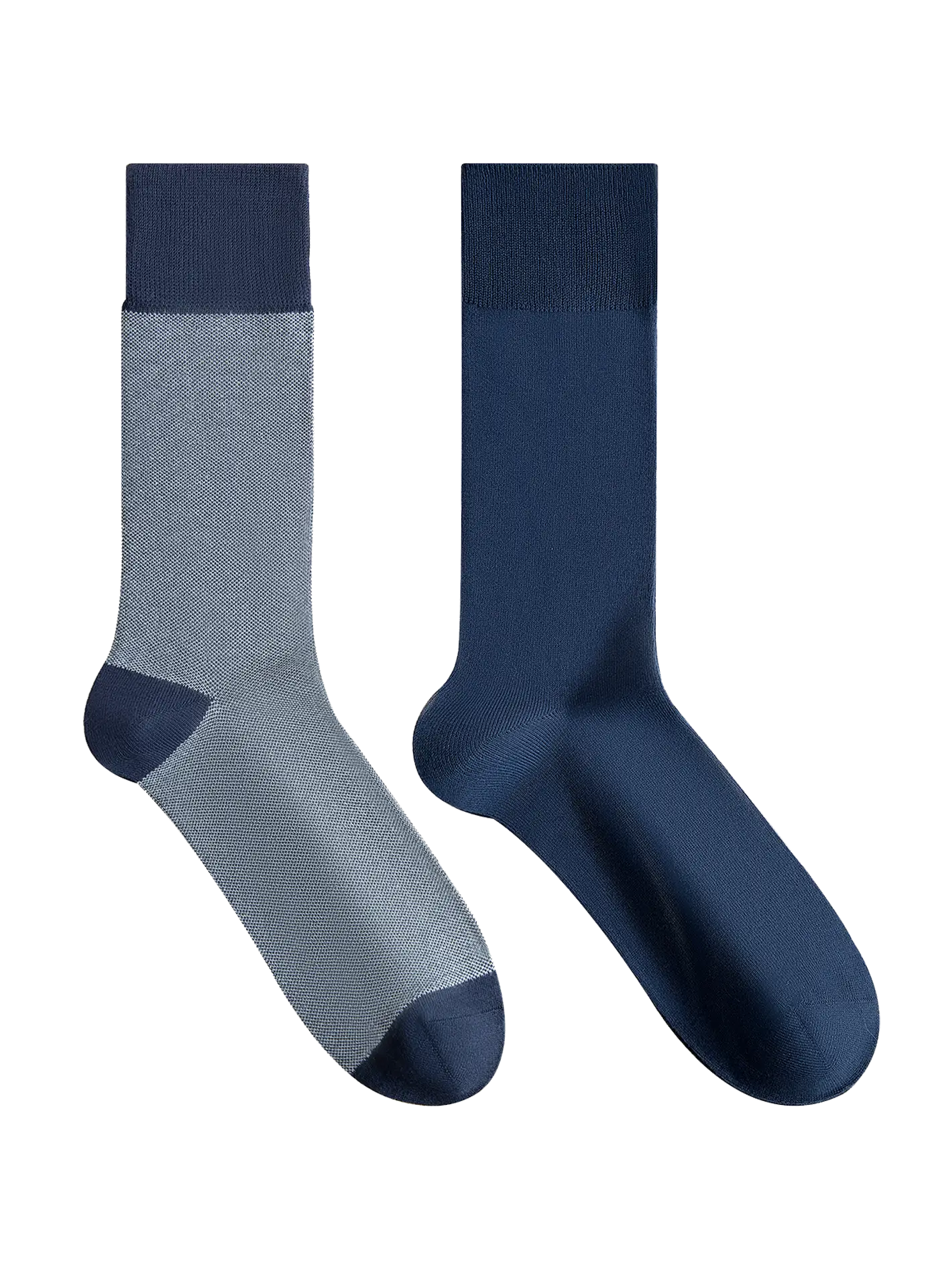 Silks® Men's <br>Rayon made from Bamboo Pique Crew <br>2 Pairs - Image 4