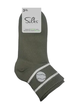 Silks® <br>Sport Quarter <br>3 Pairs